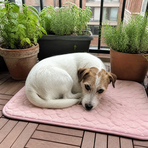 Hund auf TatzenProfi Kühlmatte